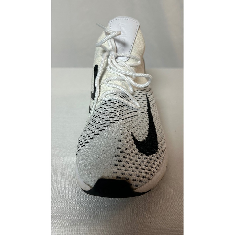 Nike Air Max 270 Flyknit White Black AH6803-100 Women's 8.5 Running Shoes - Picture 7 of 16